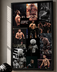 "The Eagle" UFC Collage Poster