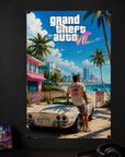 GTA VI "Welcome to Vice City" Gaming Poster