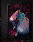 GTA Vice City "Tommy Vercetti" Retro Gaming Poster
