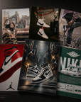 Iconic Street Culture & Sneakerhead Premium Poster Collection (6-Piece Bundle)