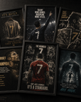 The Champion’s Standard: Iconic Football Motivation Premium Poster Collection (6-Piece Bundle)