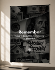 Hustle Culture "Money is Powerful" Motivational Poster